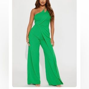 Kelly Green Jumpsuit